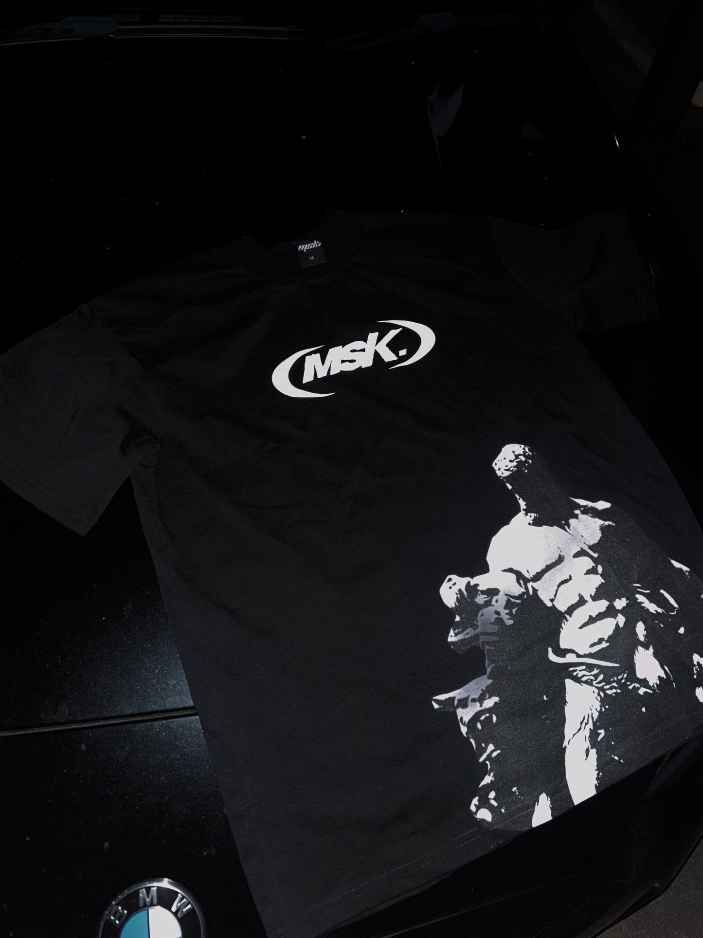 (MSK) STOIC TEE - BLACK - MUSOKA