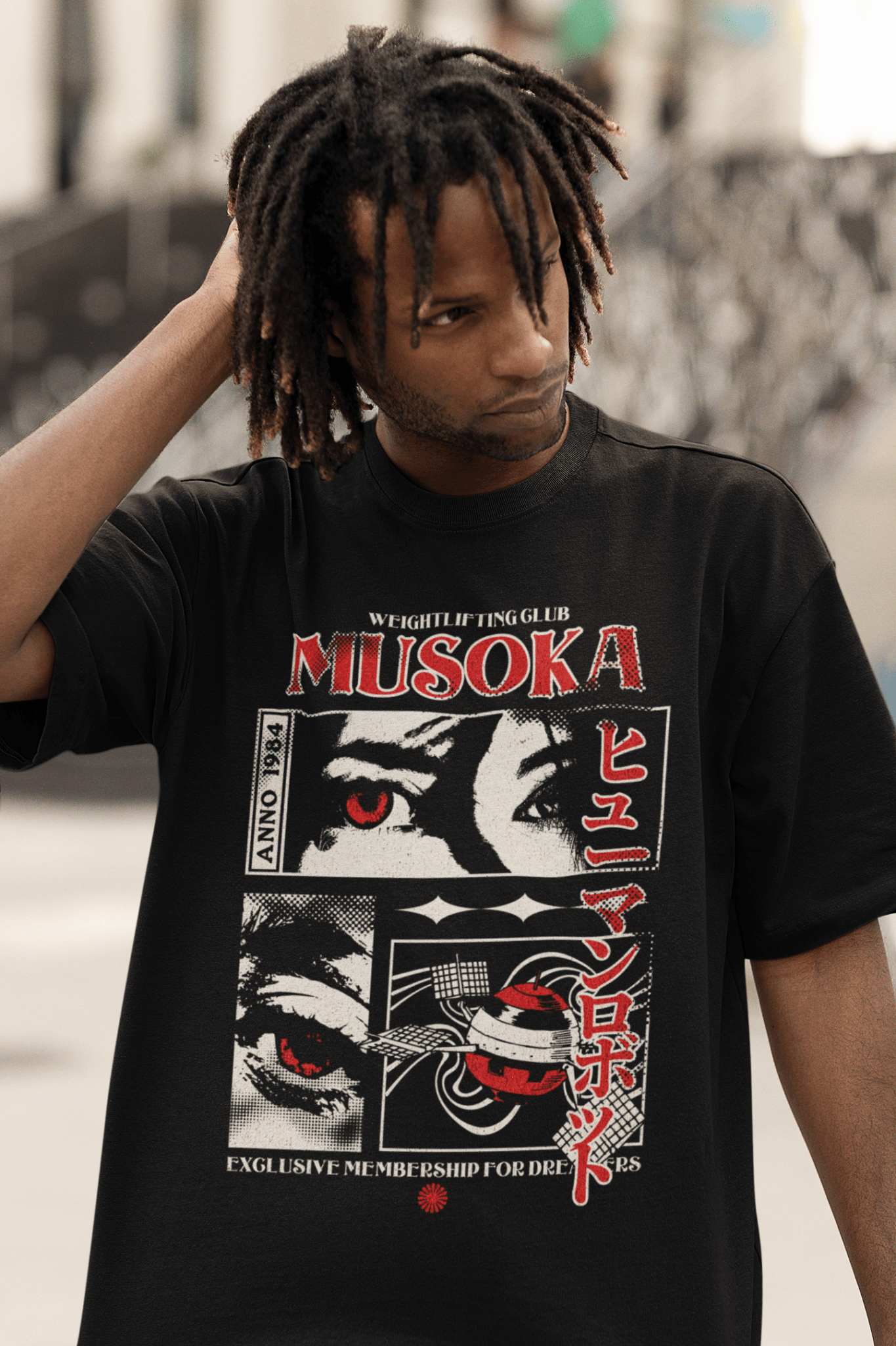 LUST PUMP COVER TEE - MUSOKA