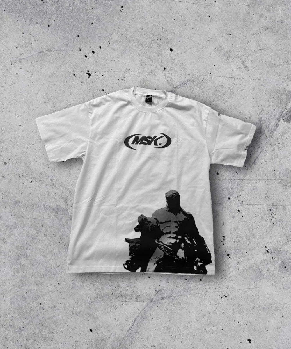 (MSK) CAMISETA BLANCA - PREVENTA